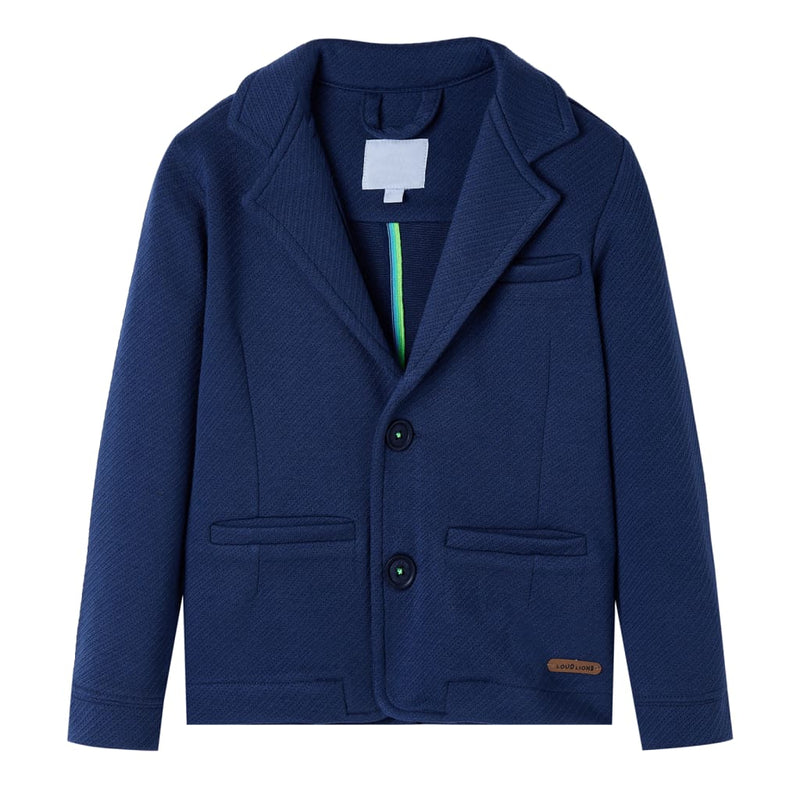 Afbeelding laden in galerijviewer, VidaXL Kinderjasje 92 donkerblauw
