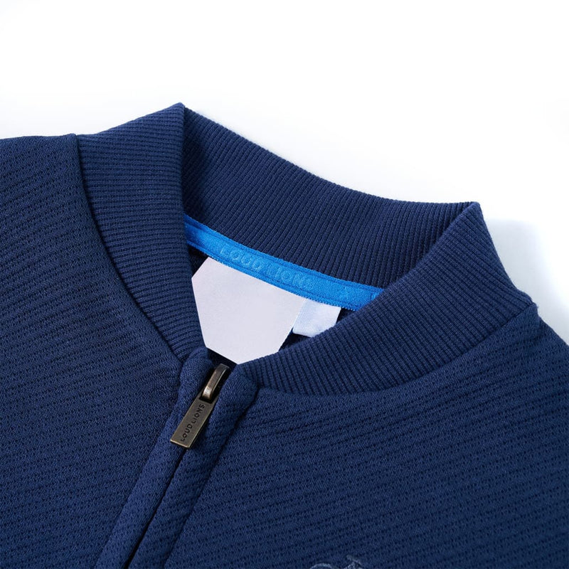 Afbeelding laden in galerijviewer, VidaXL Kindervest met rits 116 marineblauw

