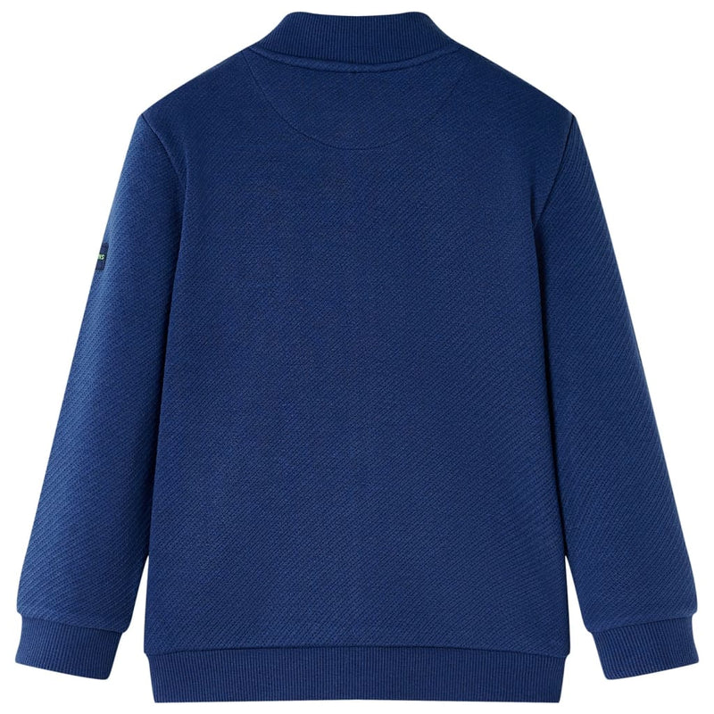 Afbeelding laden in galerijviewer, VidaXL Kindervest met rits 140 marineblauw
