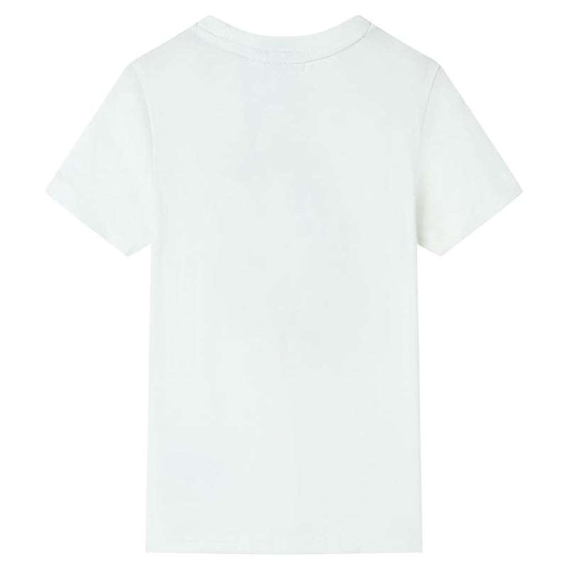 Afbeelding laden in galerijviewer, Vidaxl kindershirt met korte mouwen 140 ecru
