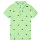 Vidaxl kinderpoloshirt 92 neongroen