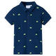 Vidaxl kinderpoloshirt 92 marineblauw