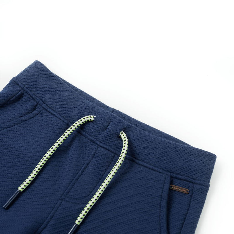 Afbeelding laden in galerijviewer, Vidaxl kindershorts met trekkoord 104 donkerblauw
