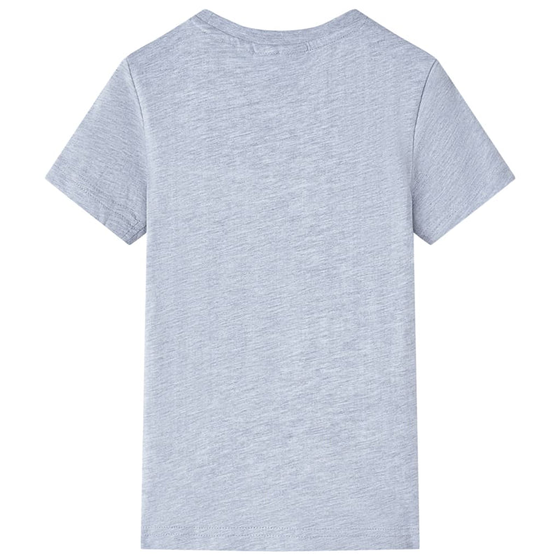 Afbeelding laden in galerijviewer, VidaXL Kindershirt 104 grijs
