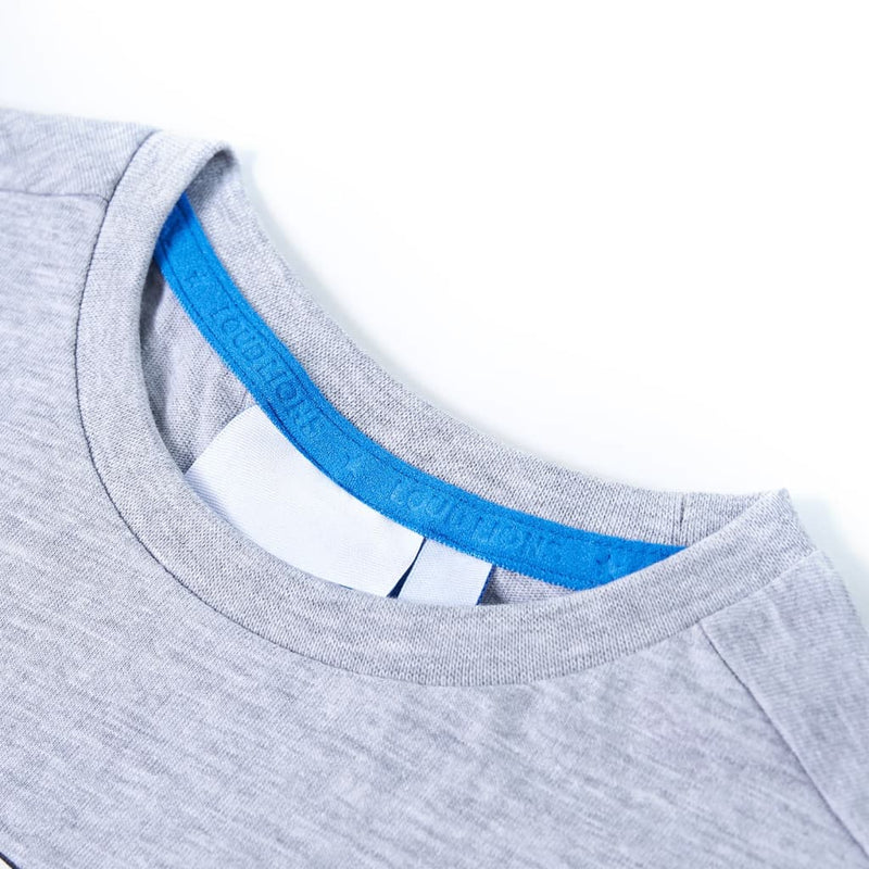 Afbeelding laden in galerijviewer, VidaXL Kindershirt 104 grijs
