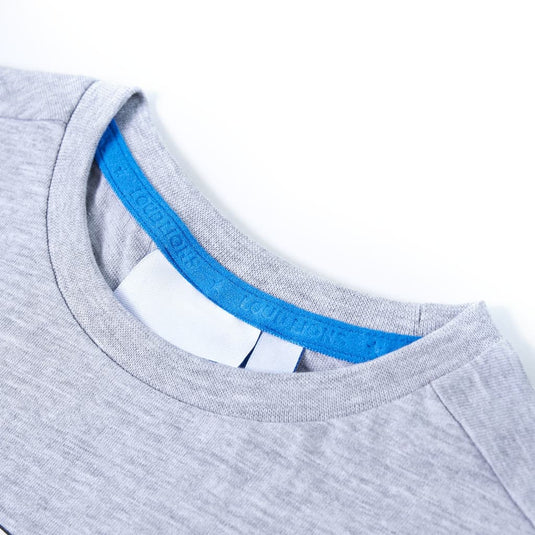 Vidaxl kindershirt 128 grijs