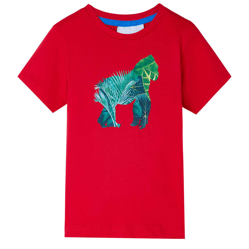 Afbeelding laden in galerijviewer, Vidaxl kindershirt 140 rood
