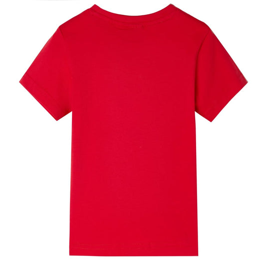 Vidaxl kindershirt 140 rood