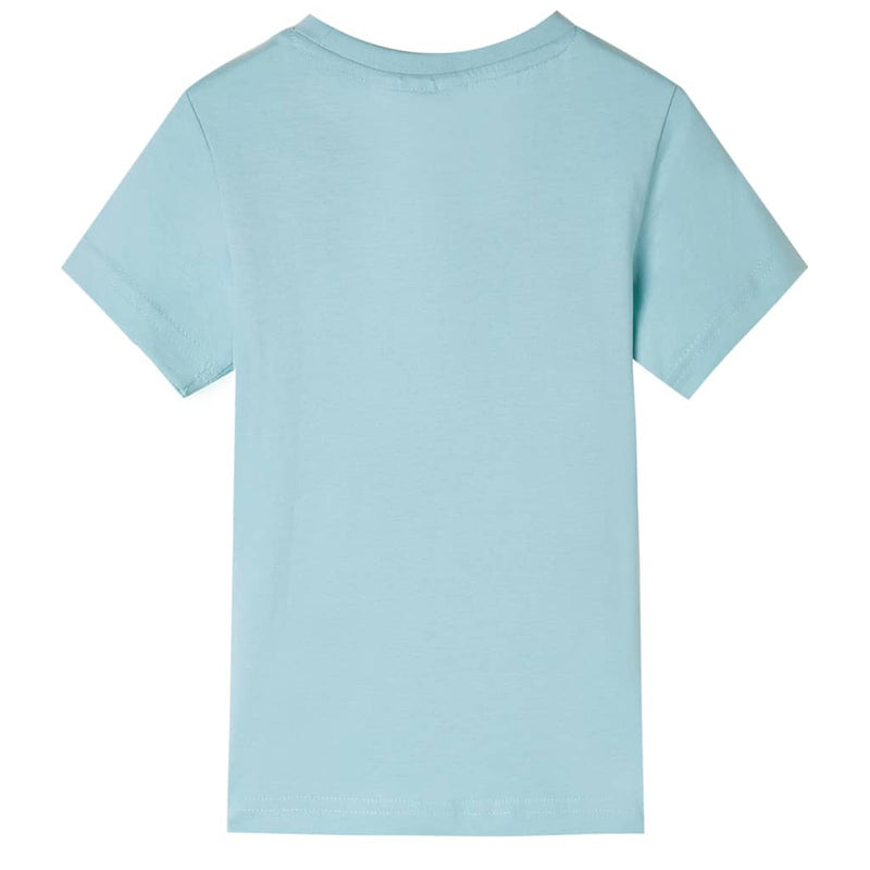 Afbeelding laden in galerijviewer, VidaXL Kindershirt 92 lichtzeeblauw
