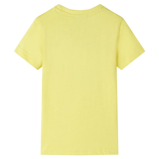 Vidaxl kindershirt 92 geel
