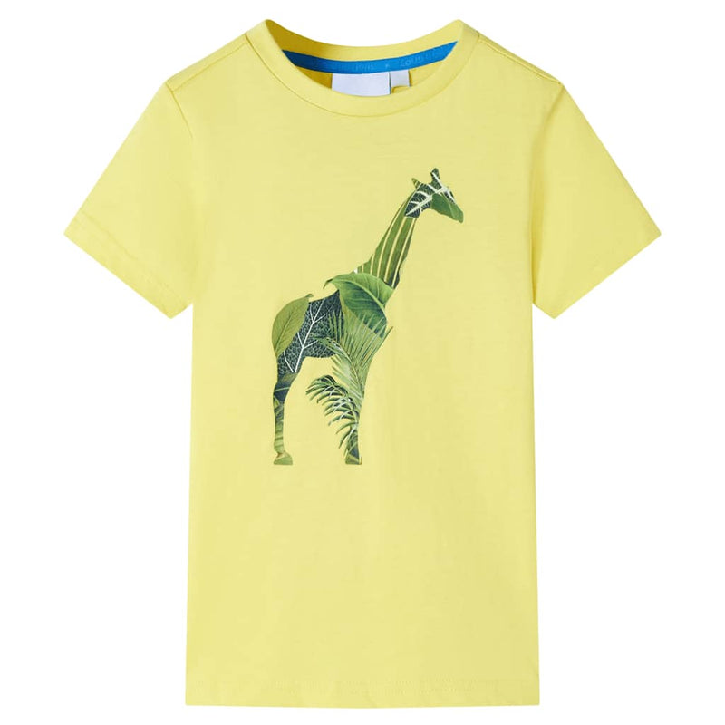 Afbeelding laden in galerijviewer, Vidaxl kindershirt 116 geel
