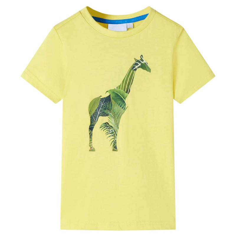 Afbeelding laden in galerijviewer, Vidaxl kindershirt 128 geel

