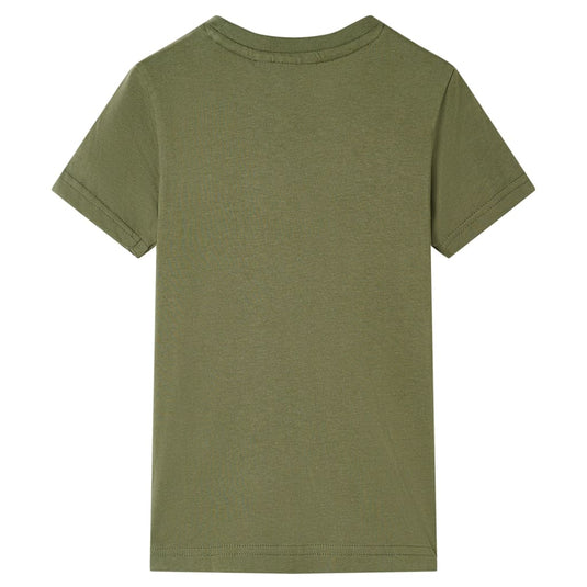 Vidaxl kindershirt 140 kakikleurig