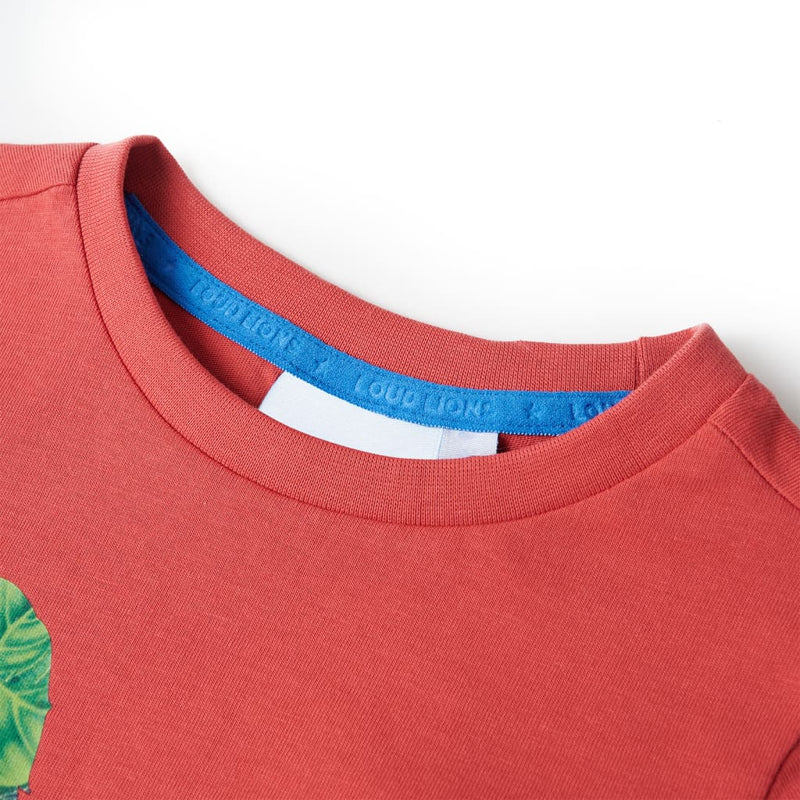 Afbeelding laden in galerijviewer, Vidaxl kindershirt 140 rood

