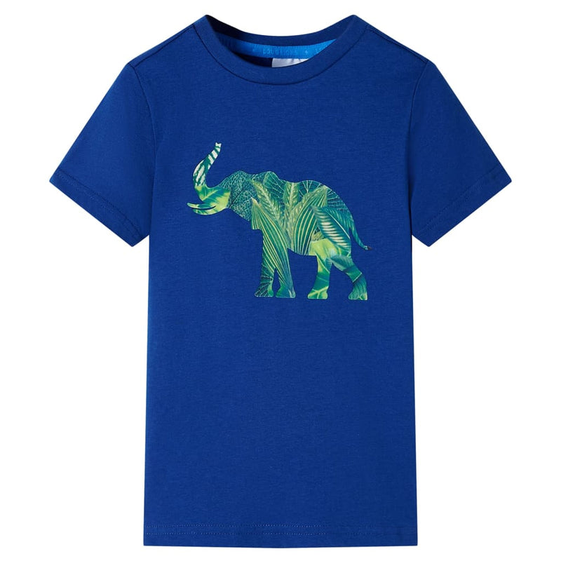 Afbeelding laden in galerijviewer, Vidaxl kindershirt 104 donkerblauw
