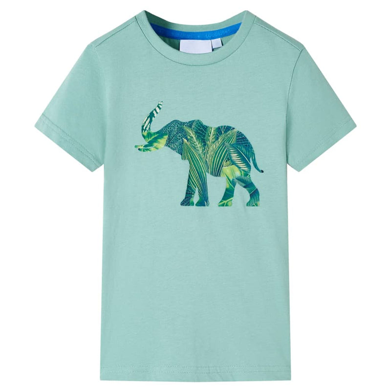 Afbeelding laden in galerijviewer, Vidaxl kindershirt 104 lichtkakikleurig
