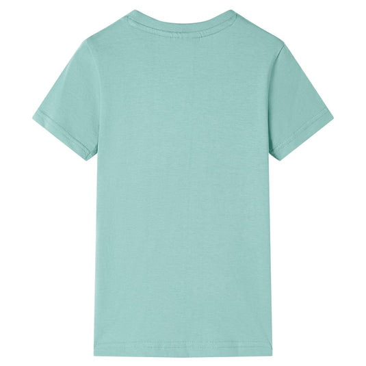 Vidaxl kindershirt 128 lichtkakikleurig
