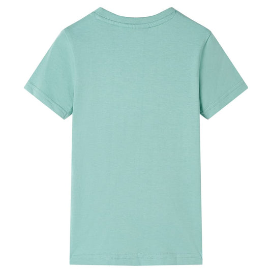 Vidaxl kindershirt 140 lichtkakikleurig