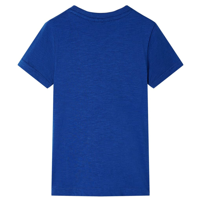 Afbeelding laden in galerijviewer, VidaXL Kindershirt 104 donkerblauw
