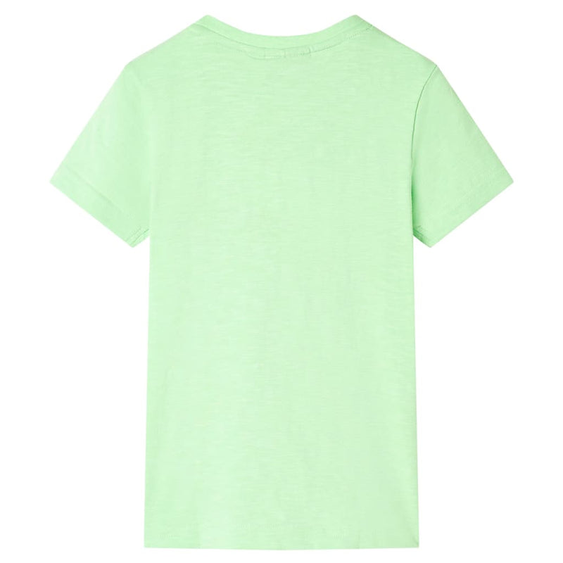 Afbeelding laden in galerijviewer, Vidaxl kindershirt 128 neongroen
