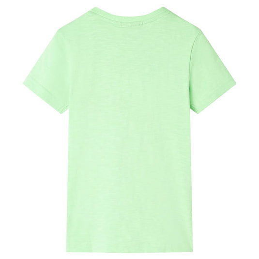 Vidaxl kindershirt 128 neongroen