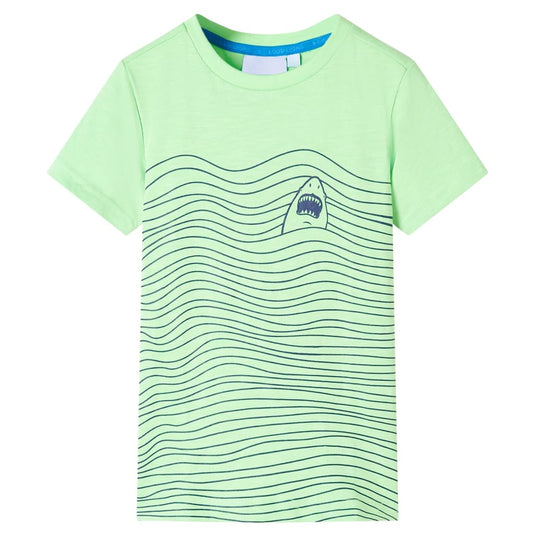 Vidaxl kindershirt 140 neongroen