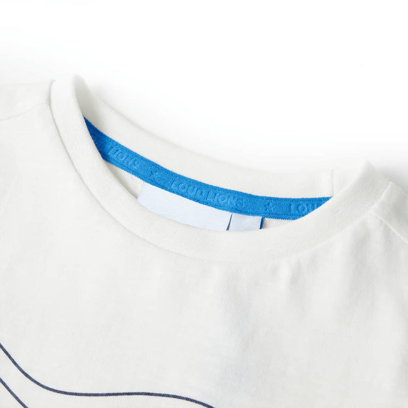 Afbeelding laden in galerijviewer, Vidaxl kindershirt 140 ecru
