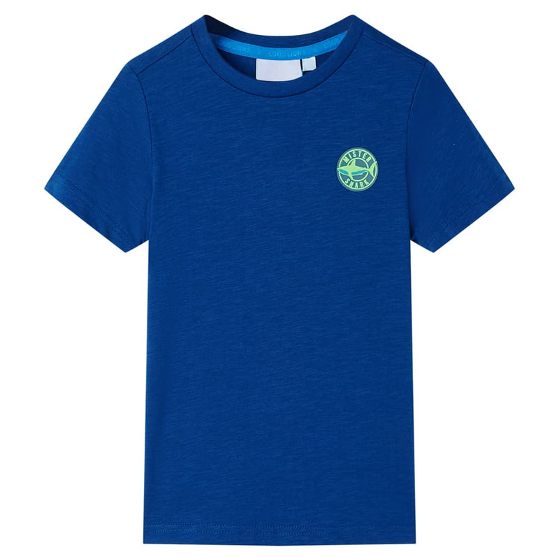 Afbeelding laden in galerijviewer, Vidaxl kindershirt 116 donkerblauw
