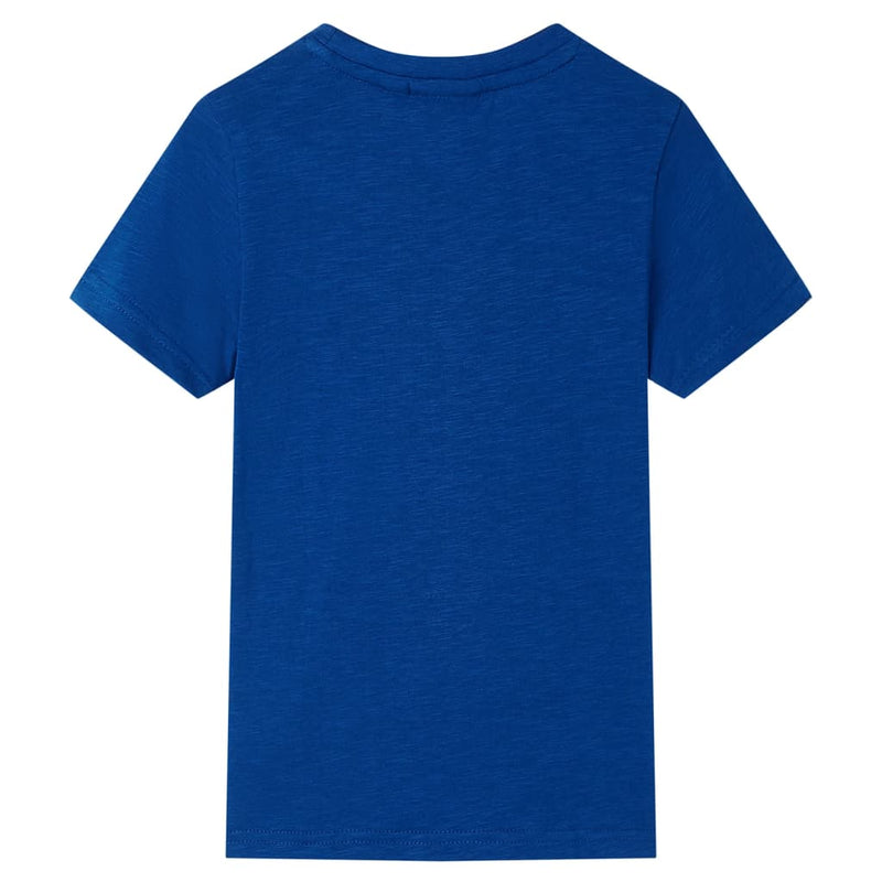Afbeelding laden in galerijviewer, Vidaxl kindershirt 128 donkerblauw
