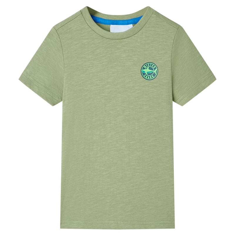 Afbeelding laden in galerijviewer, Vidaxl kindershirt 116 lichtkakikleurig
