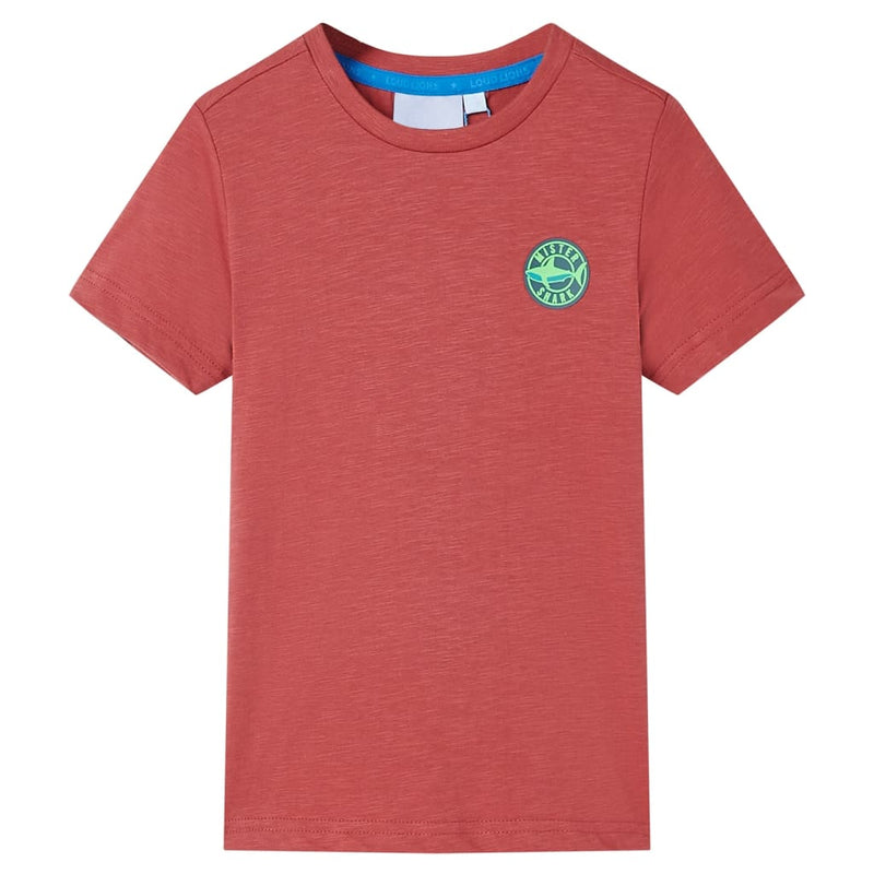 Afbeelding laden in galerijviewer, VidaXL Kindershirt 92 paprikakleurig
