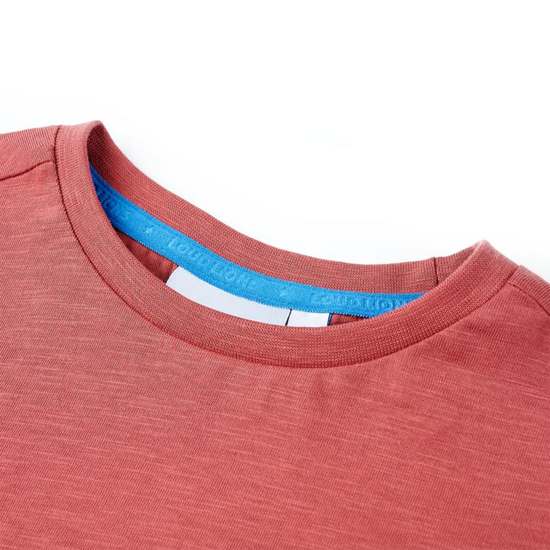 Afbeelding laden in galerijviewer, VidaXL Kindershirt 92 paprikakleurig
