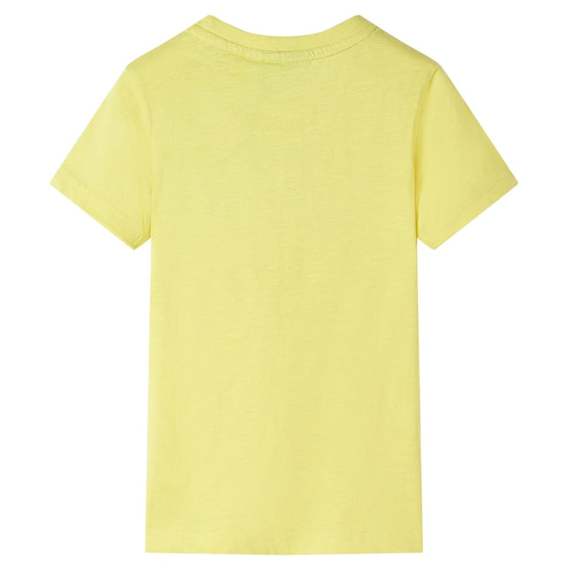 Afbeelding laden in galerijviewer, Vidaxl kindershirt 140 geel
