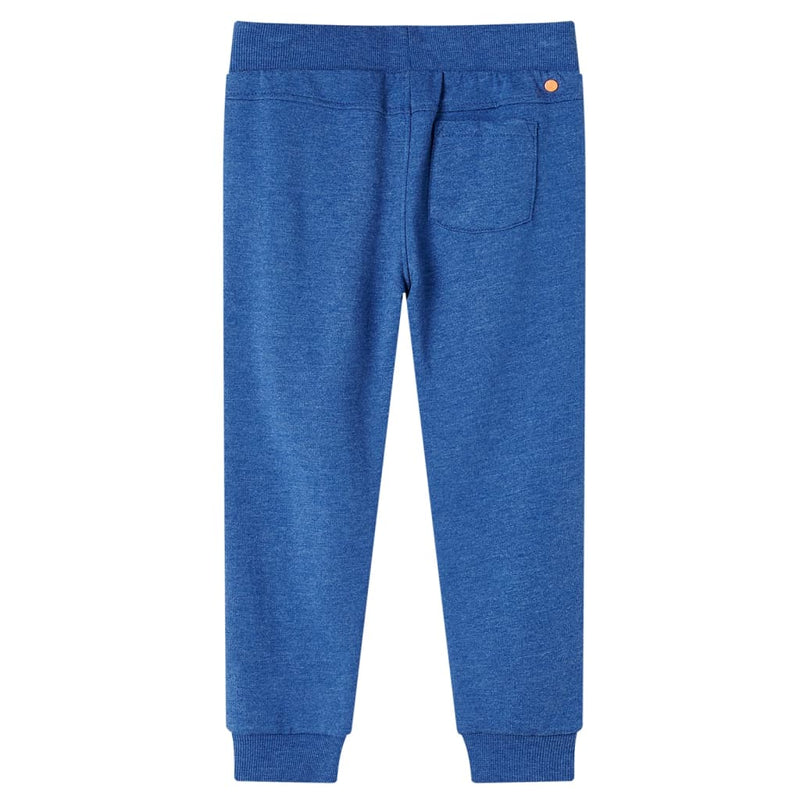 Afbeelding laden in galerijviewer, Vidaxl kinderjoggingbroek 140 donkerblauw
