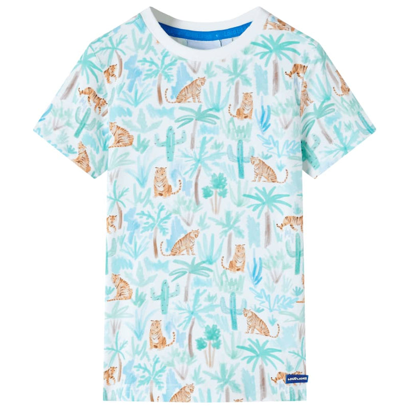 Afbeelding laden in galerijviewer, Vidaxl kindershirt 140 ecru
