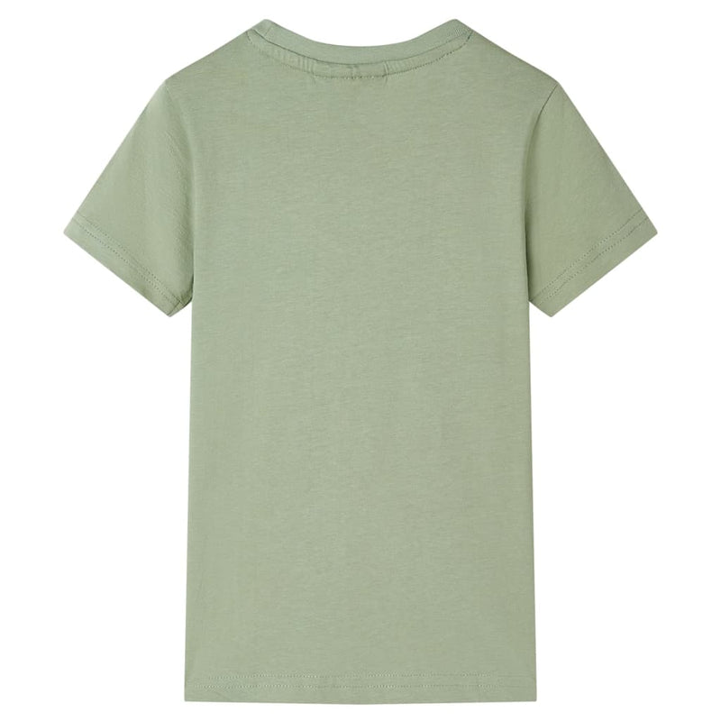 Afbeelding laden in galerijviewer, VidaXL Kindershirt 104 lichtkakikleurig
