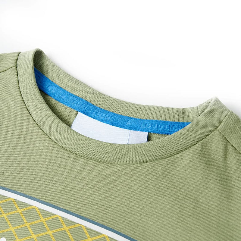 Afbeelding laden in galerijviewer, VidaXL Kindershirt 104 lichtkakikleurig
