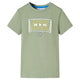 Vidaxl kindershirt 116 lichtkakikleurig