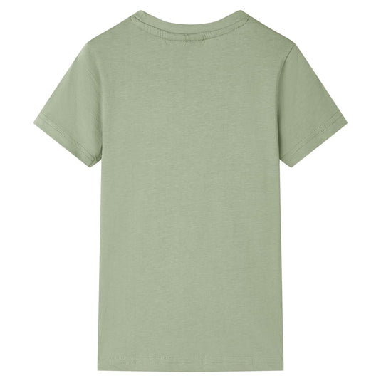 Vidaxl kindershirt 116 lichtkakikleurig