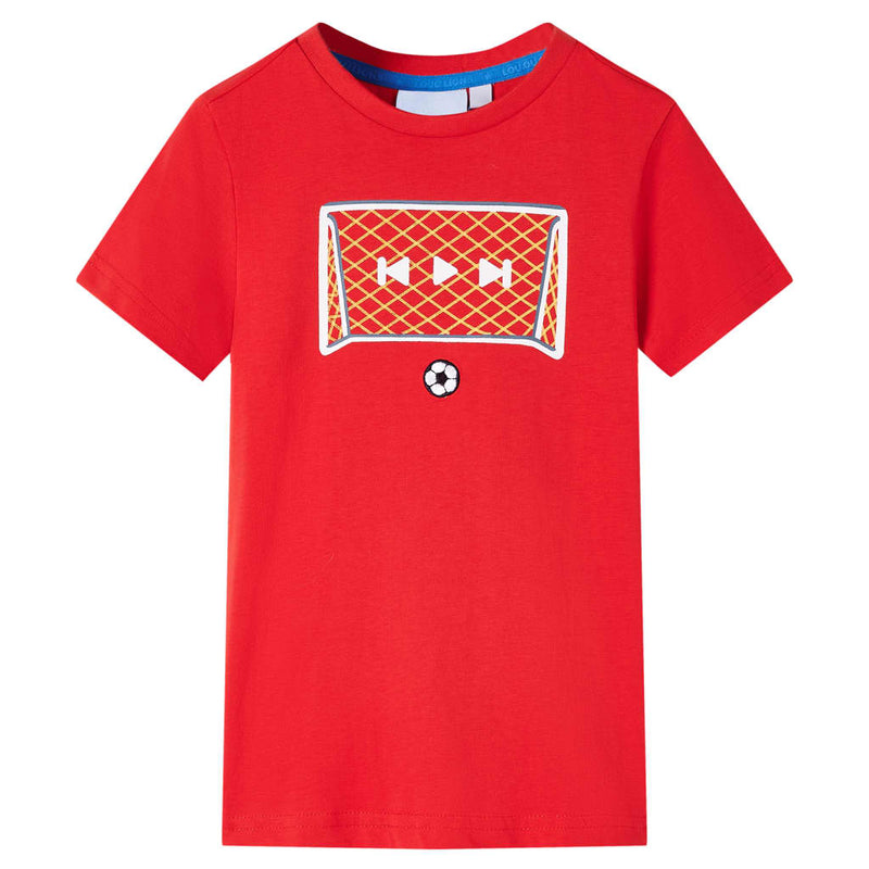 Afbeelding laden in galerijviewer, Vidaxl kindershirt 116 rood
