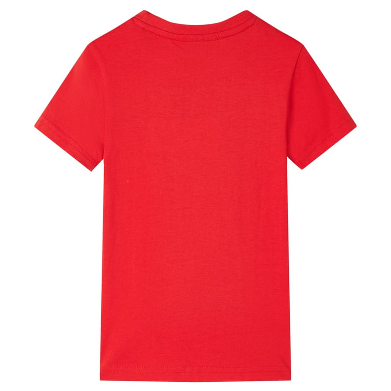 Afbeelding laden in galerijviewer, VidaXL Kindershirt 140 rood
