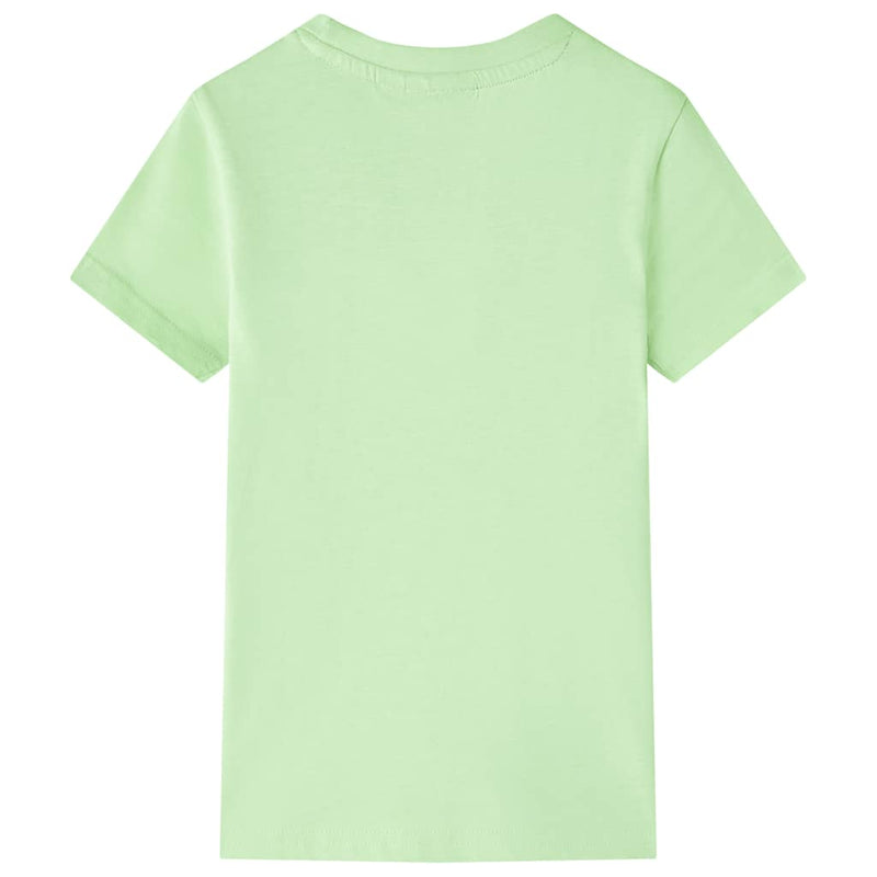 Afbeelding laden in galerijviewer, Vidaxl kindershirt 140 limoengroen

