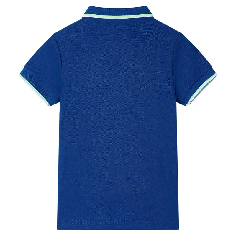 Afbeelding laden in galerijviewer, VidaXL Kinderpoloshirt 92 donkerblauw
