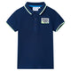 Vidaxl kinderpoloshirt 140 marineblauw