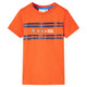 Vidaxl kindershirt 128 donkeroranje