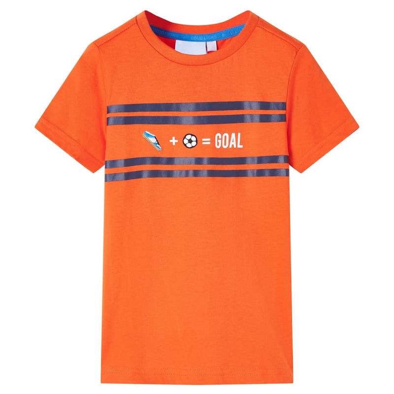 Afbeelding laden in galerijviewer, Vidaxl kindershirt 140 donkeroranje

