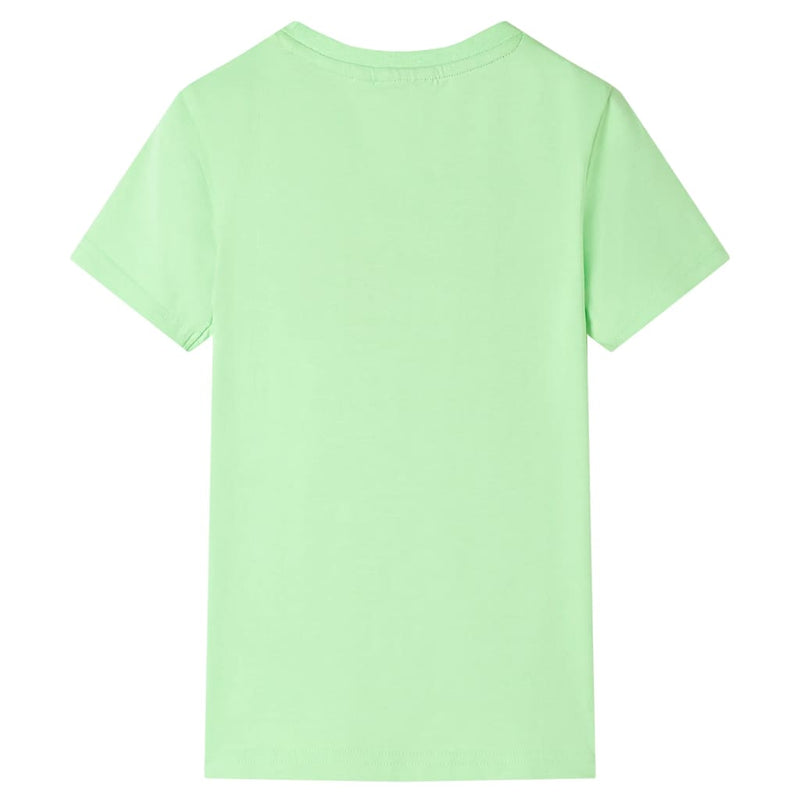 Afbeelding laden in galerijviewer, VidaXL Kindershirt 104 neongroen
