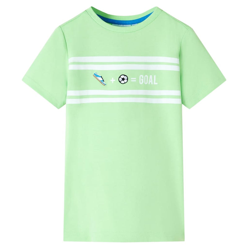 Afbeelding laden in galerijviewer, Vidaxl kindershirt 128 neongroen
