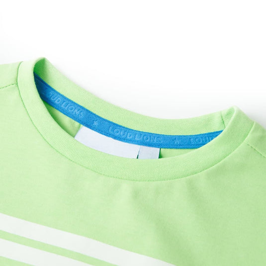 Vidaxl kindershirt 128 neongroen