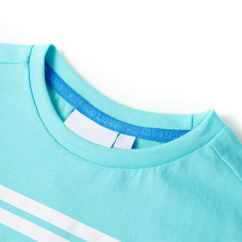 Afbeelding laden in galerijviewer, Vidaxl kindershirt 116 zeeblauw
